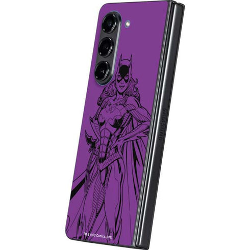 DC Comics Batgirl Comic Pop Galaxy Z Fold5 5G Skin